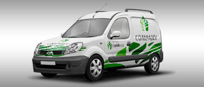 تصميم وطباعة وتركيب استيكر السيارات